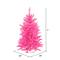 3ft. Pre-Lit Hot Pink Artificial Christmas Tree, Pink LED Lights